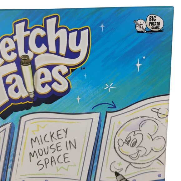 Sketchy Tales Disney Editi Family Game Age 8+ Draw Guess Describe 4+ Players NEW - Picture 3 of 8